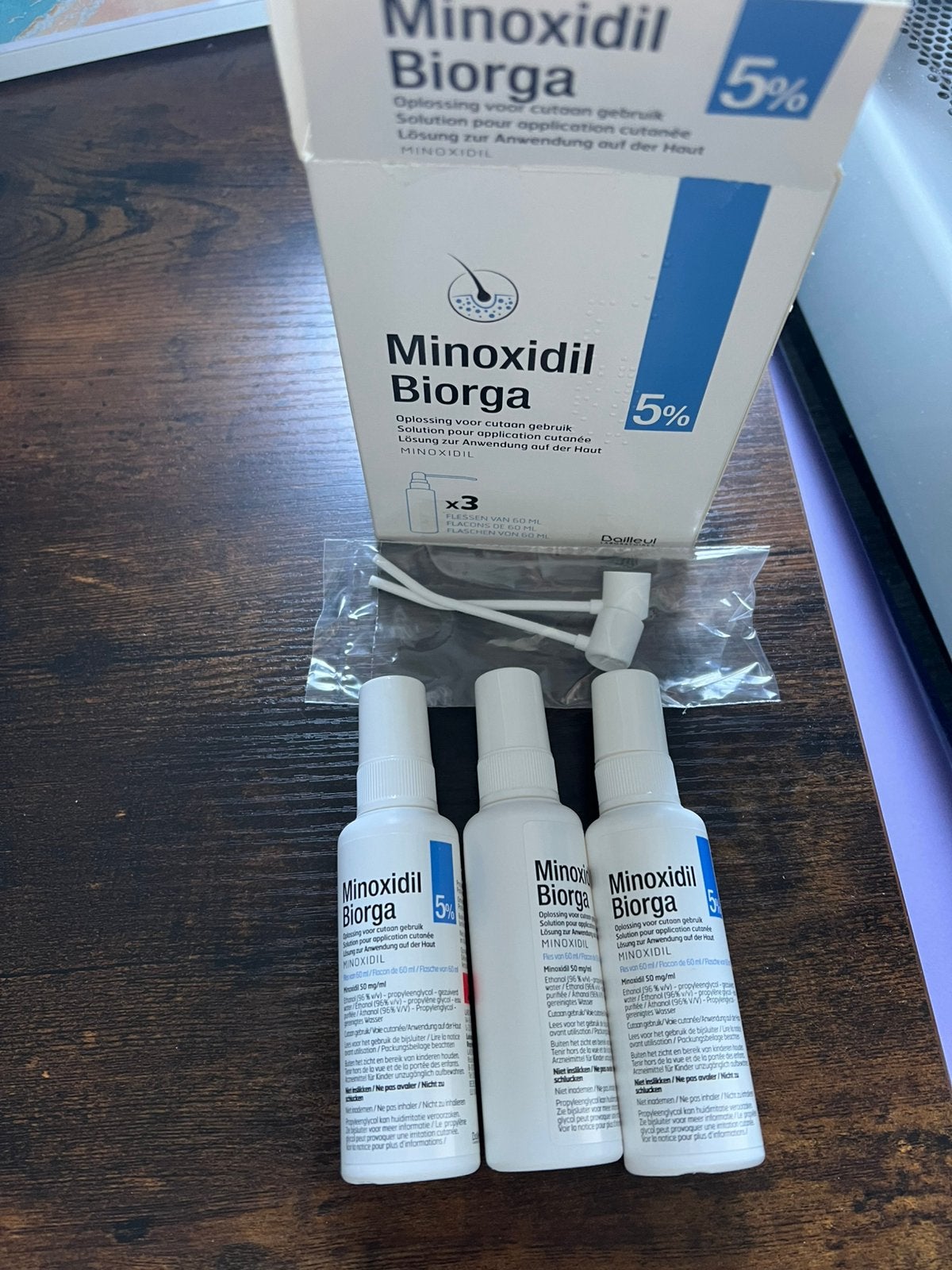 Minoxidil Biorga 5%, Enlèvement ou Envoi, Comme neuf