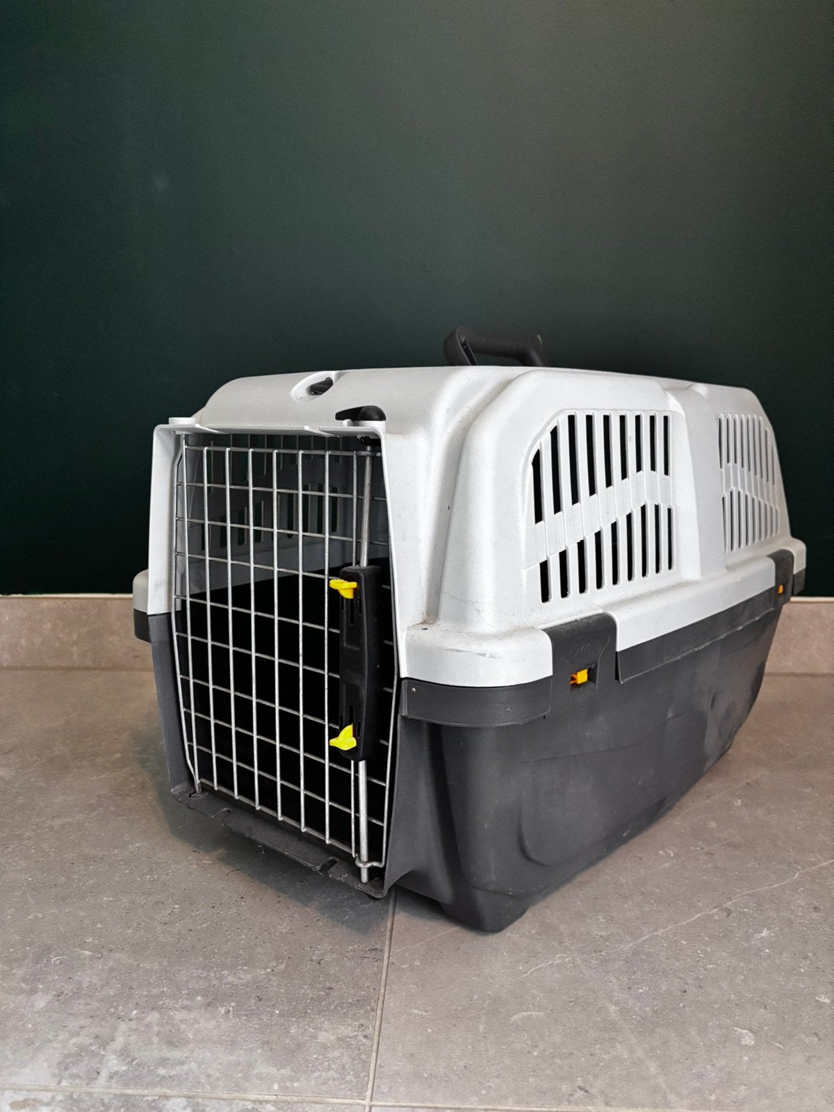 Bench/box transport kat of kleine hond, goede staat!, Enlèvement, Comme neuf