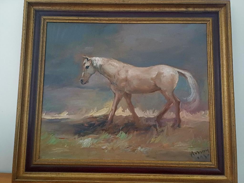 Le. Jossart - peinture à l'huile sur toile, Enlèvement