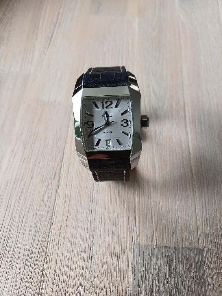 herenhorloge Festina, Handtassen en Accessoires, Horloges | Heren, Polshorloge, Zilver, Ophalen, Overige merken
