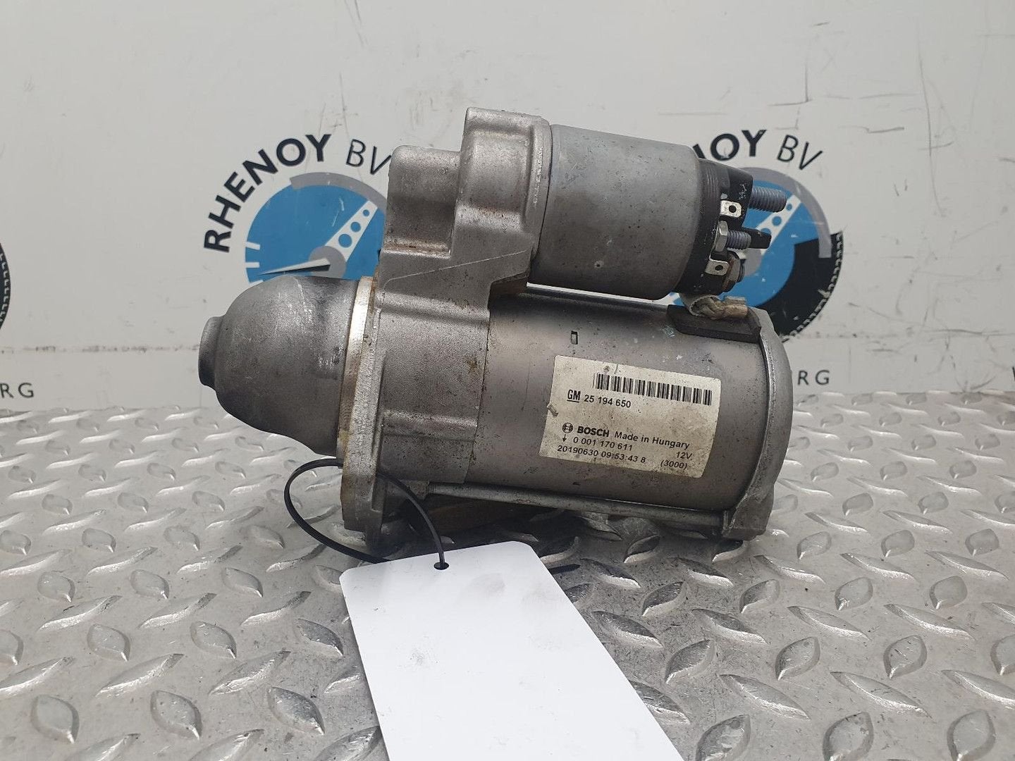 OPEL CORSA STARTMOTOR 0001170611, 25194650 2019, Enlèvement ou Envoi, Utilisé, ARN reconnu