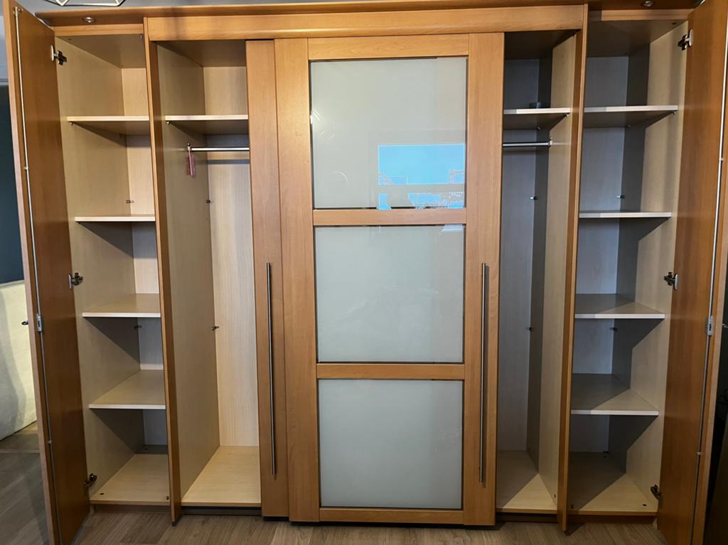 Kleerkast met licht, Huis en Inrichting, Kasten | Vitrinekasten, Ophalen, Zo goed als nieuw