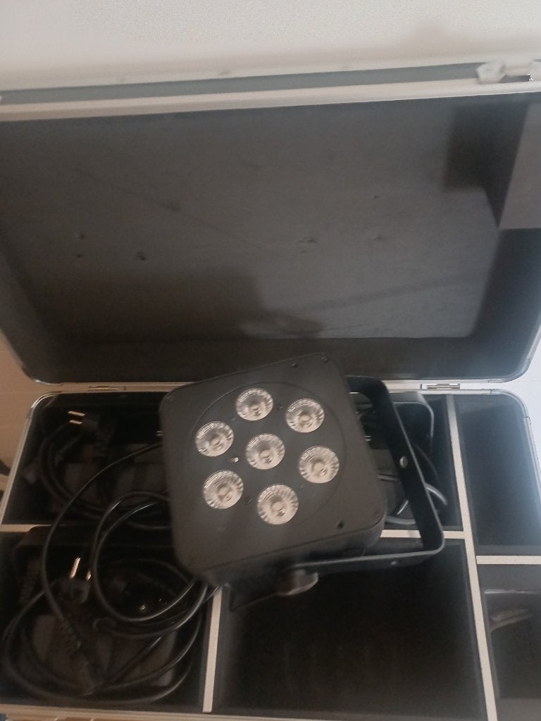 12x Jb systems led plano 6in1, Muziek en Instrumenten, Ophalen, Zo goed als nieuw, Licht, Geluidgestuurd