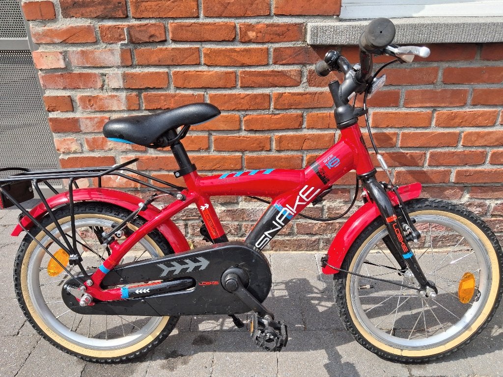 Jongensfiets 16", Ophalen, Terugtraprem, Gebruikt, Loekie