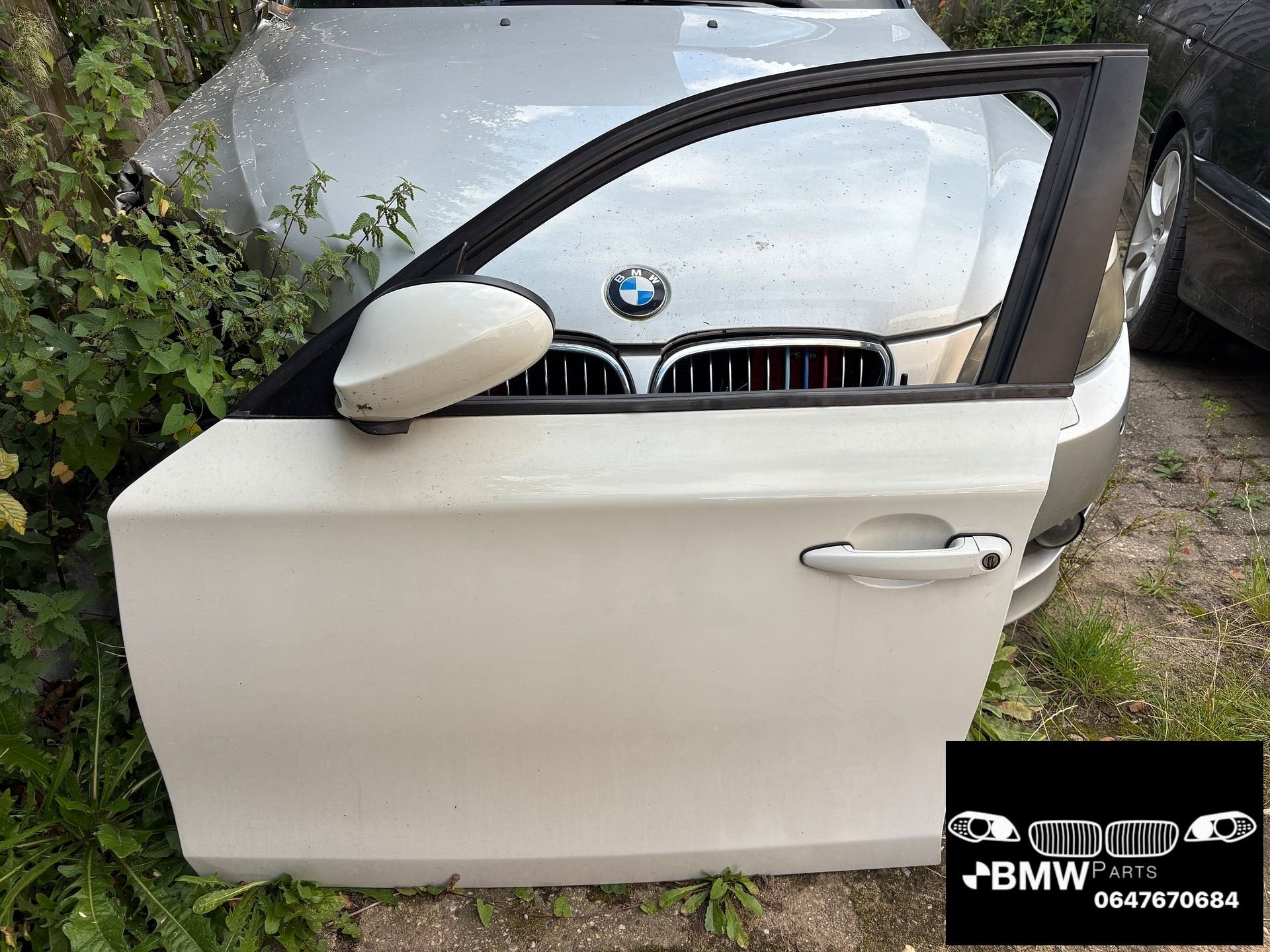 Deur Bmw 1-Serie E87 LV LA RV RA alpinweiss 3, Gebruikt, -, Deur, Ophalen of Verzenden
