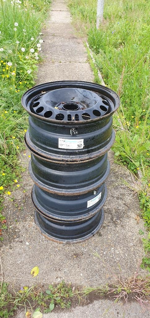 Stalen velgen met druksensoren, Auto-onderdelen, Banden en Velgen, Ophalen, Gebruikt, Velg(en), 16 inch