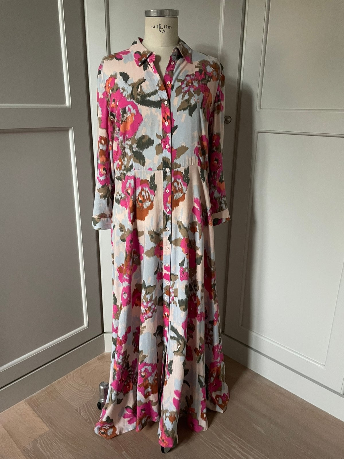 Lange jurk Y.A.S. Large, Kleding | Dames, Ophalen of Verzenden, Zo goed als nieuw