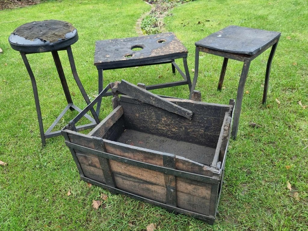 lotje industrie items, Ophalen