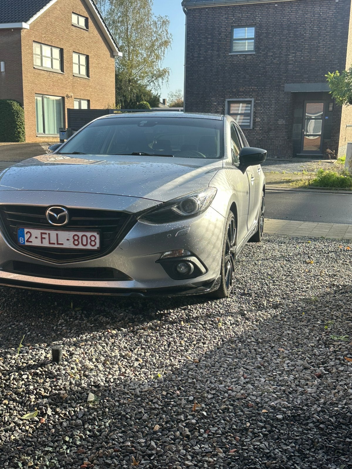 Mazda 3 2.0 165PK, Autos, Argent ou Gris, Euro 6, Boîte manuelle, Noir