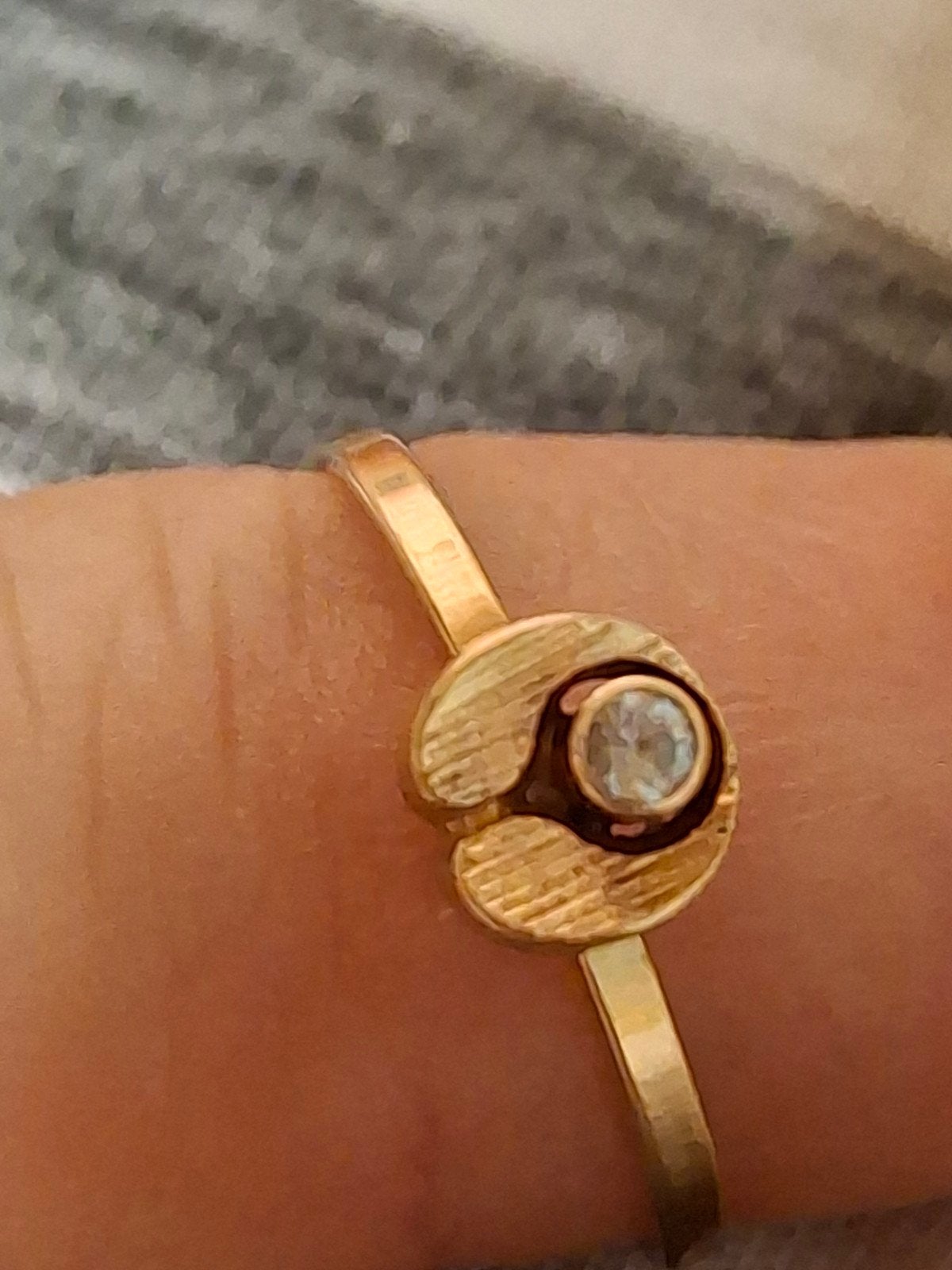 Bague or 14 ct, Karl Laine, Bijoux, Sacs & Beauté, Enlèvement, Or, Or