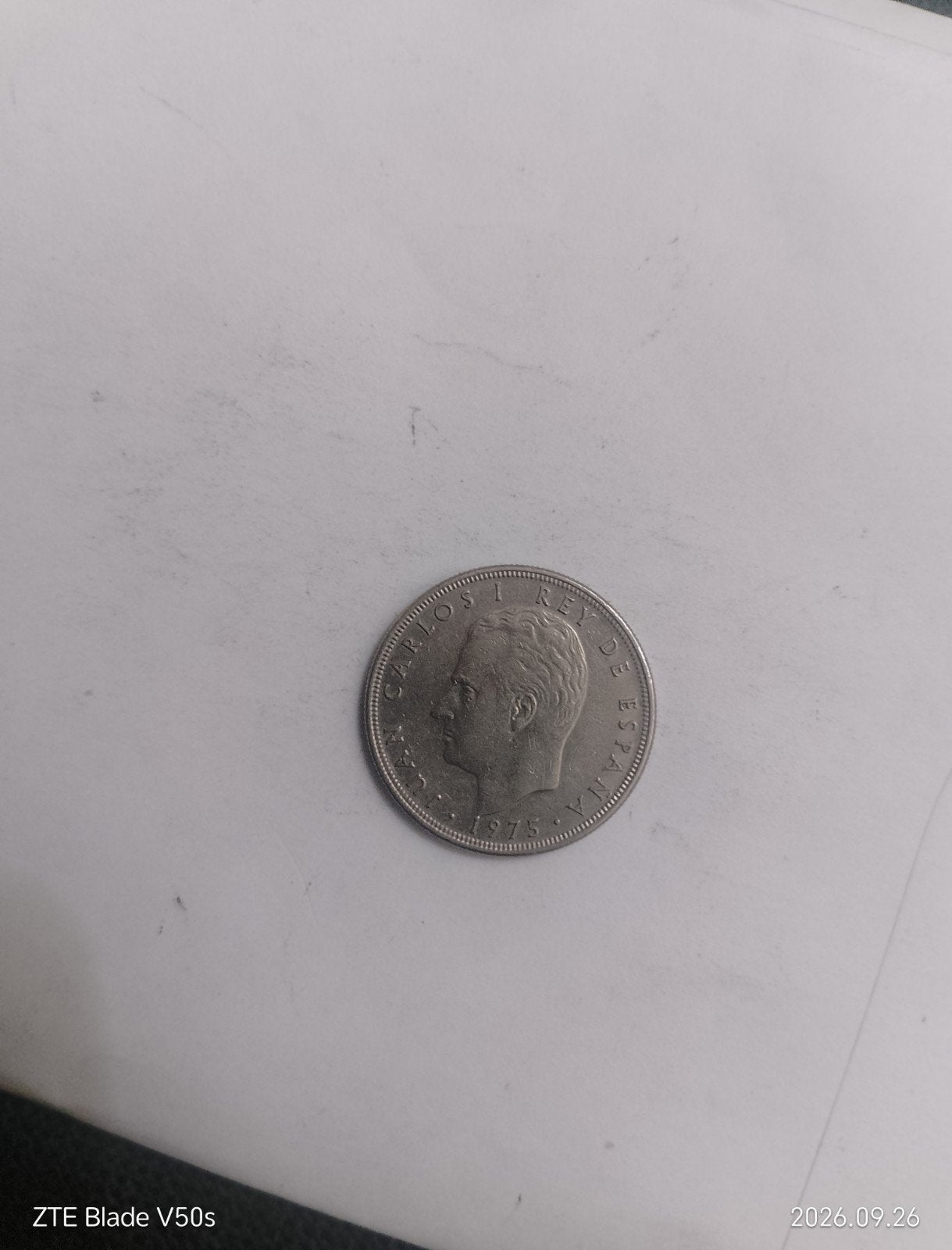 pièce de monnaie espagnole, Timbres & Monnaies, Enlèvement ou Envoi