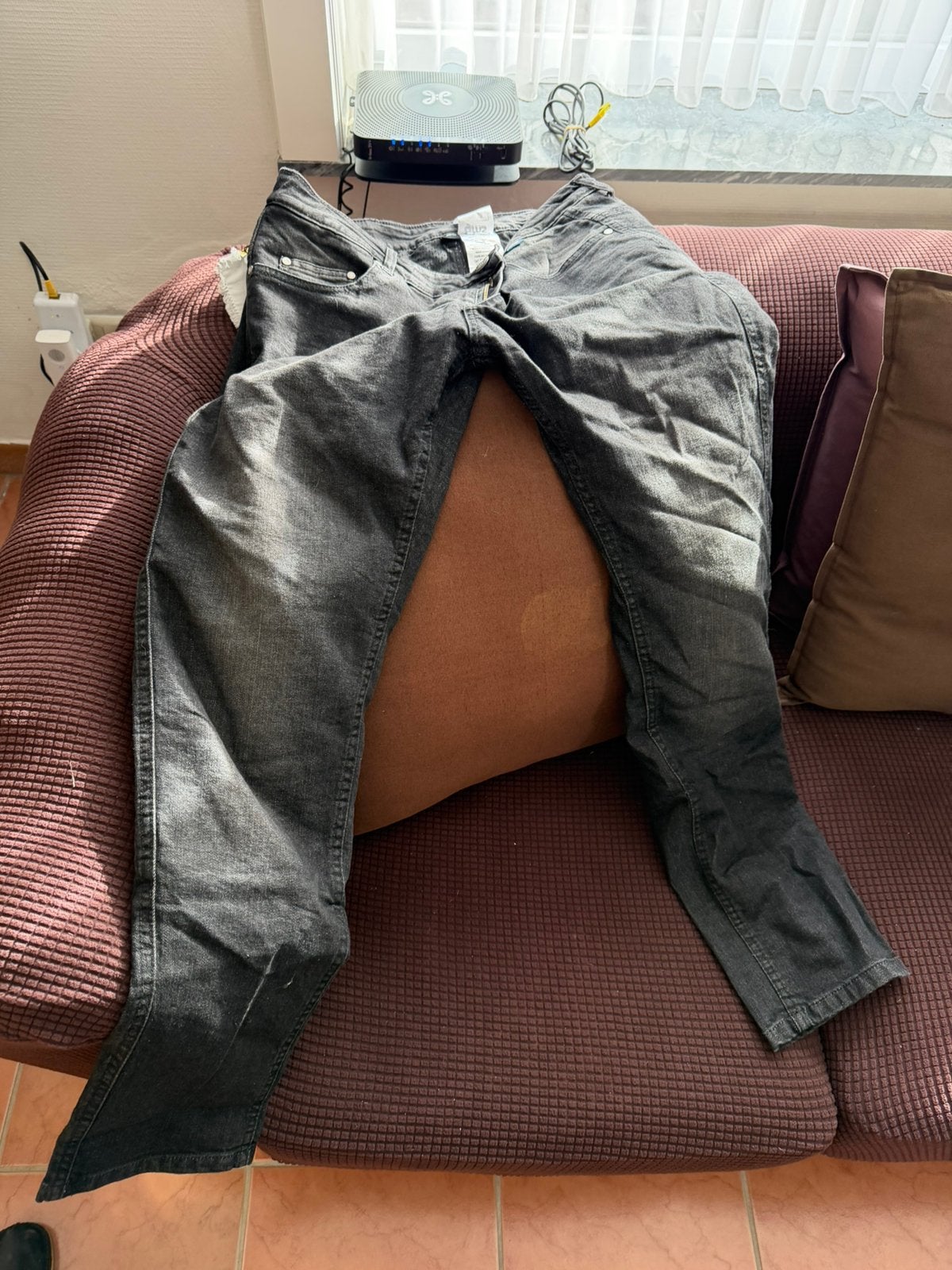 Nieuwe Gms motorbroek jeans, Motoren, Ophalen of Verzenden, Nieuw met kaartje, Heren, Broek | textiel