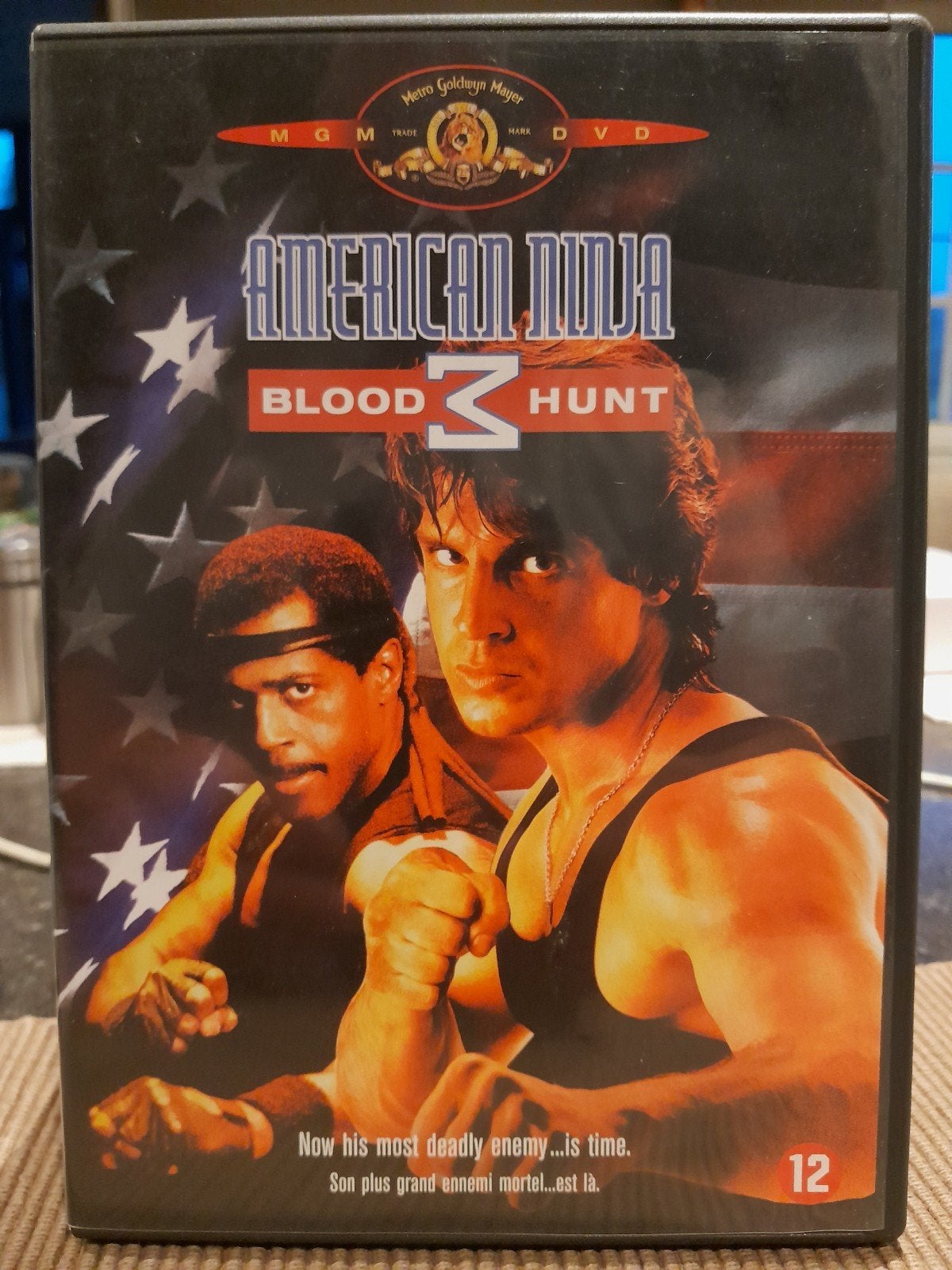 American ninja 3 , blood hunt, Cd's en Dvd's, Engels, Nederlands, Ophalen of Verzenden, Zo goed als nieuw