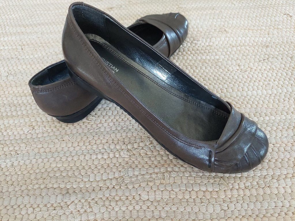 Damesmocassins - taupe - Christian Di Riccio - maat 39, Overige kleuren, Instappers, Nieuw, Ophalen of Verzenden