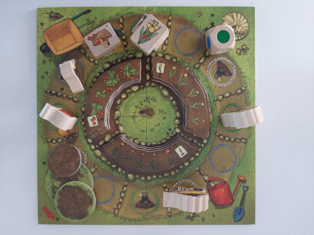Haba gezelschapsspel kind - Thomas' tuin, Een of twee spelers, Ophalen of Verzenden, Zo goed als nieuw, Haba