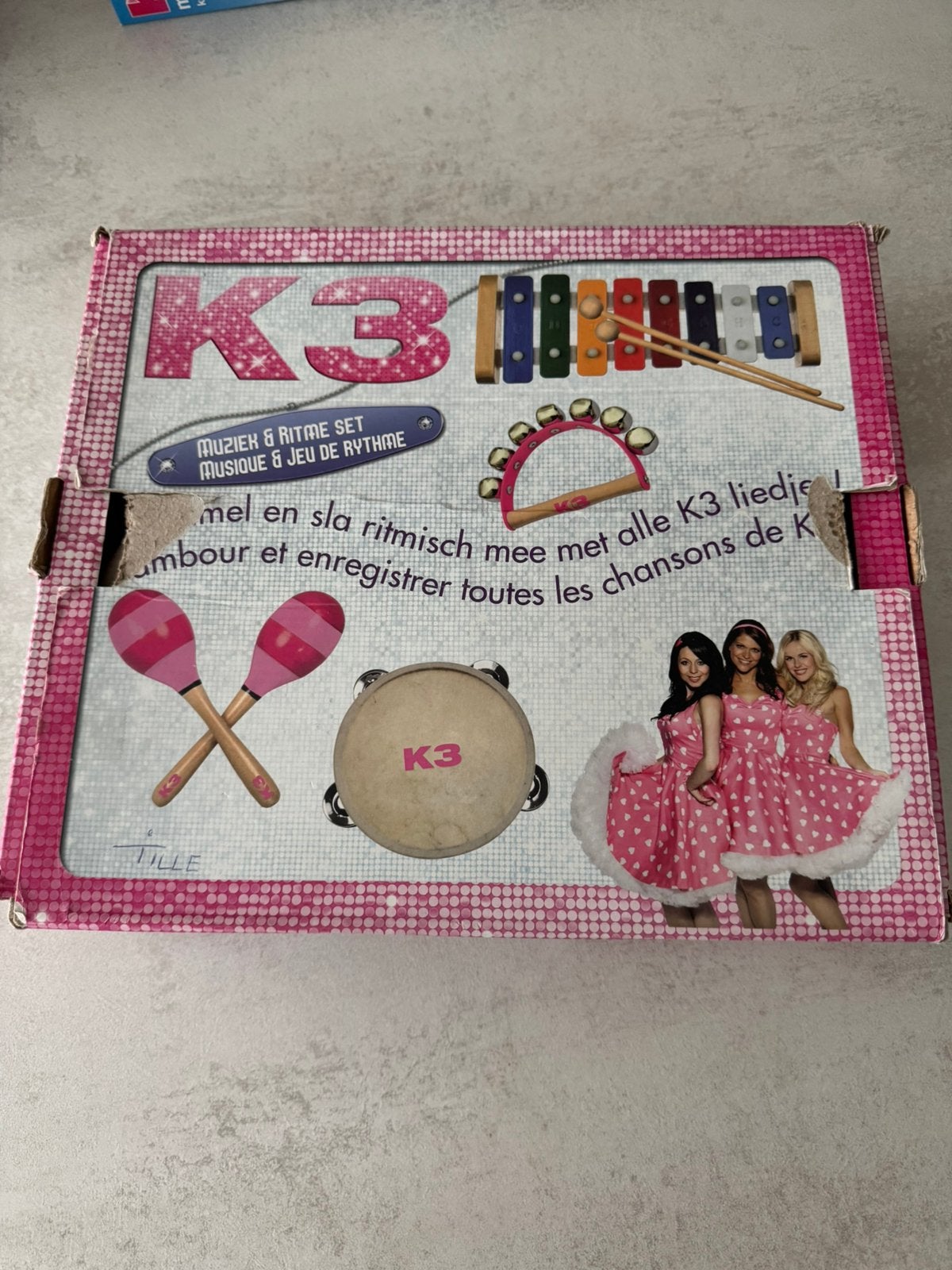 K3 Muziek en ritme set, Ophalen, Zo goed als nieuw