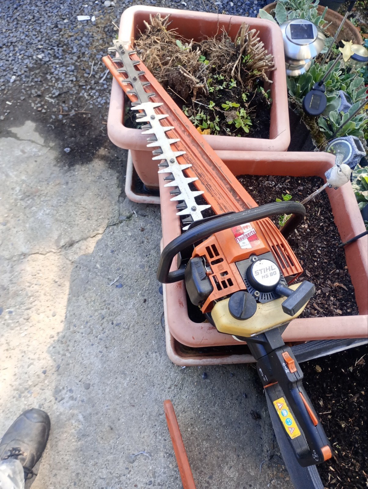Stihl heggenschaar te koop, Tuin en Terras, Ophalen