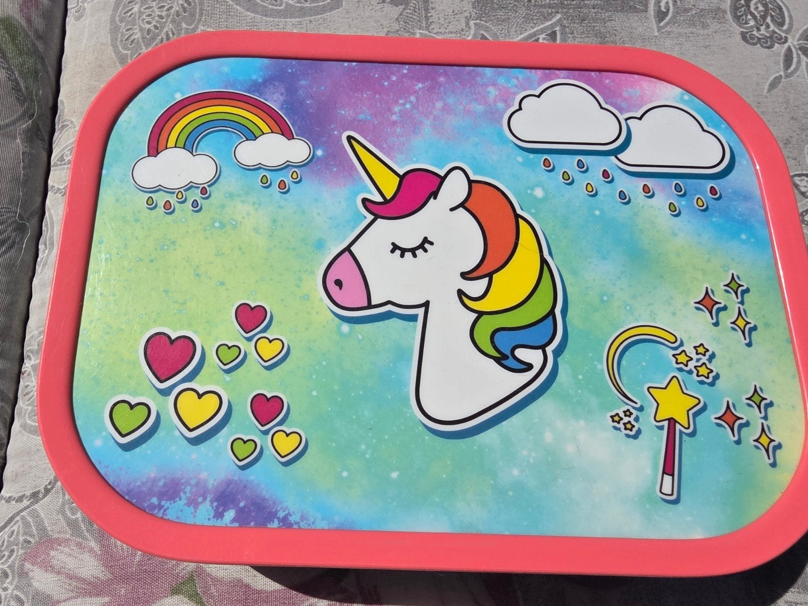 🦄🦄Mepal lunchdoos eenhoorn, Diversen, Schoolbenodigdheden, Zo goed als nieuw, Ophalen of Verzenden