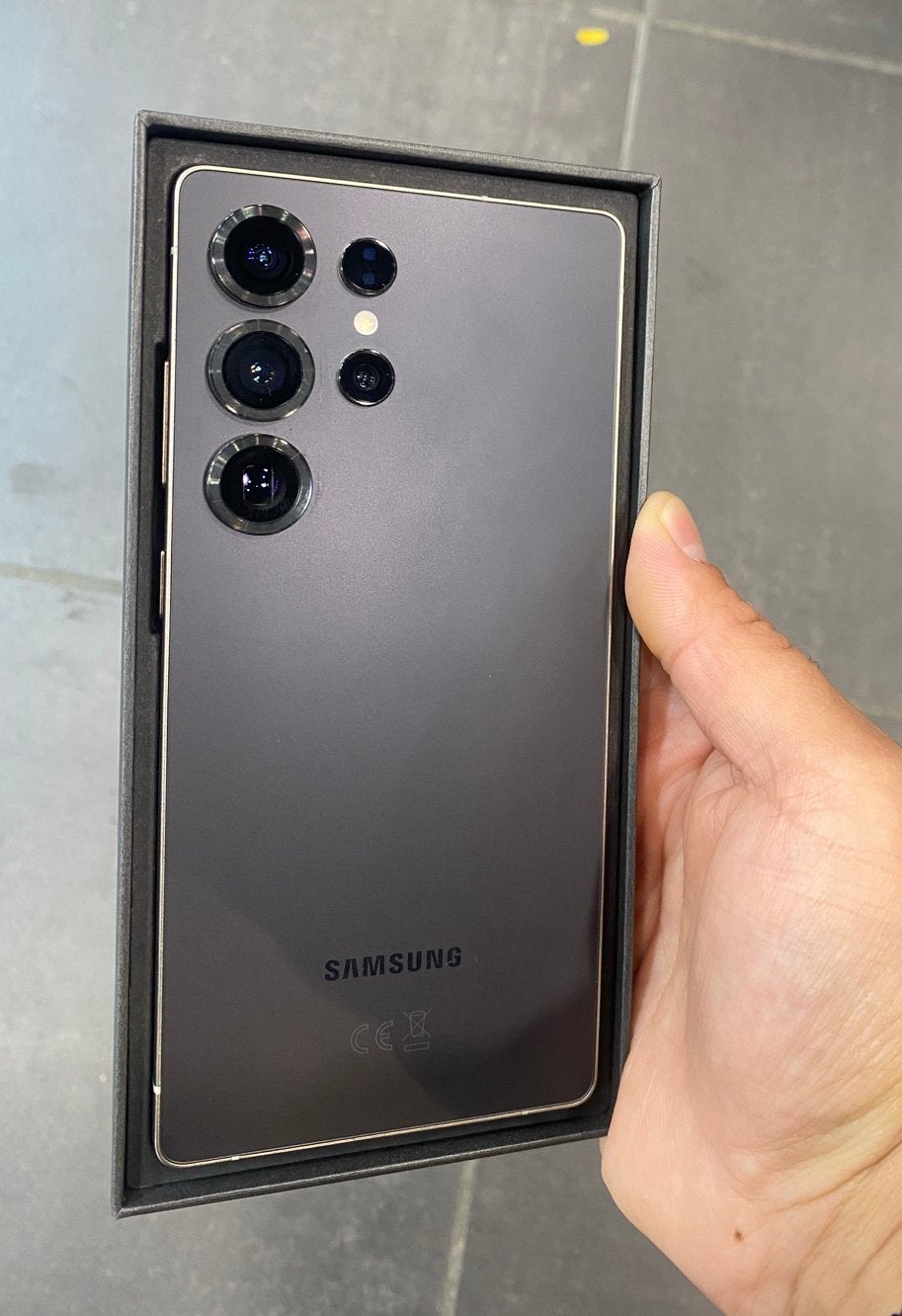 Samsung S 25 ultra 256 giga, Telecommunicatie, Ophalen, Zo goed als nieuw