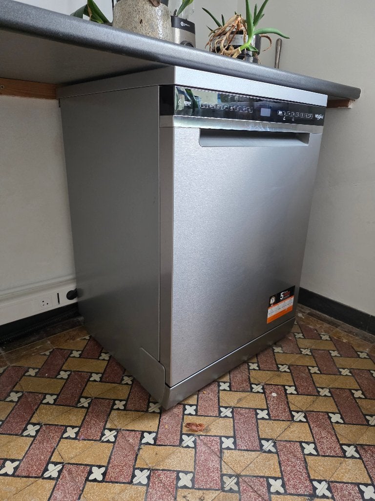 Whirlpool W7F HS41 X MaxiSpace Vaatwasser, 85 à 90 cm, Moins de 10 litres, Comme neuf, Enlèvement