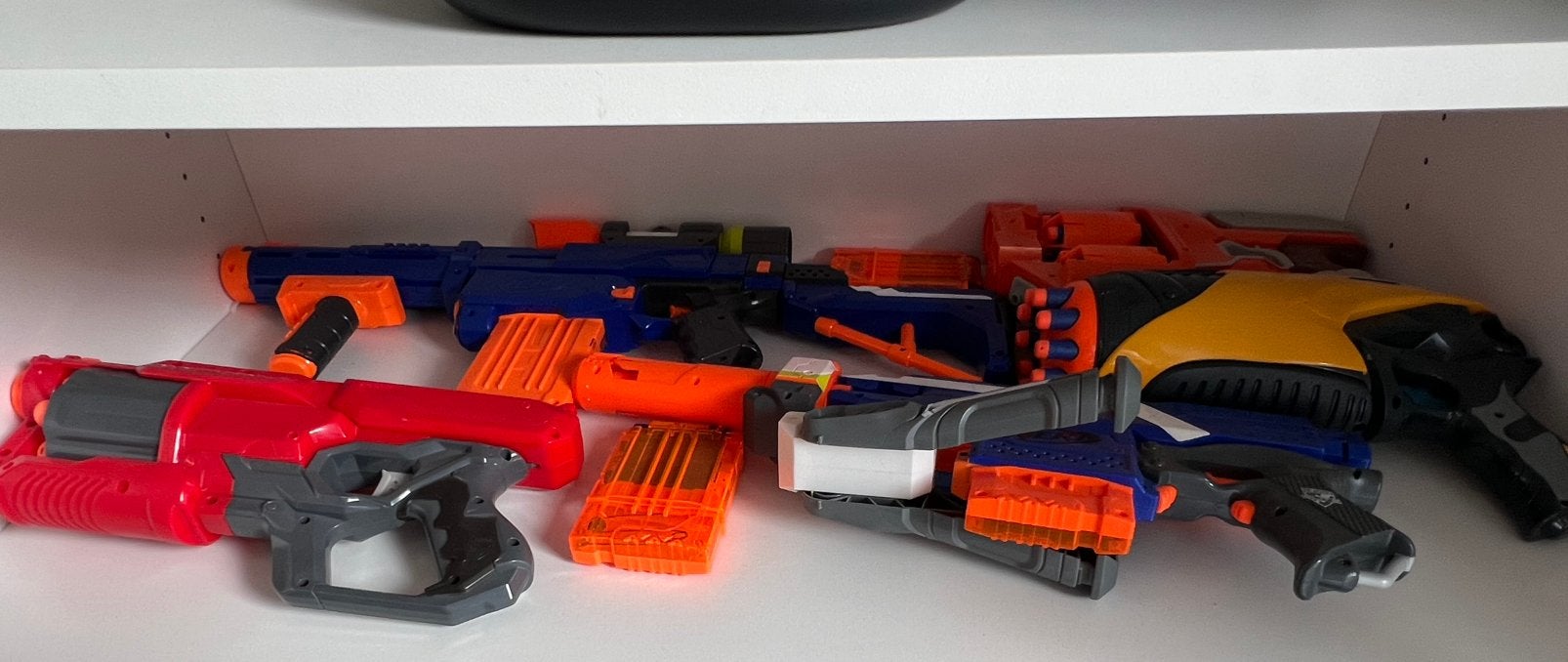 Nerf gun collectie, Kinderen en Baby's, Speelgoed | Buiten | Actiespeelgoed, Ophalen, Zo goed als nieuw