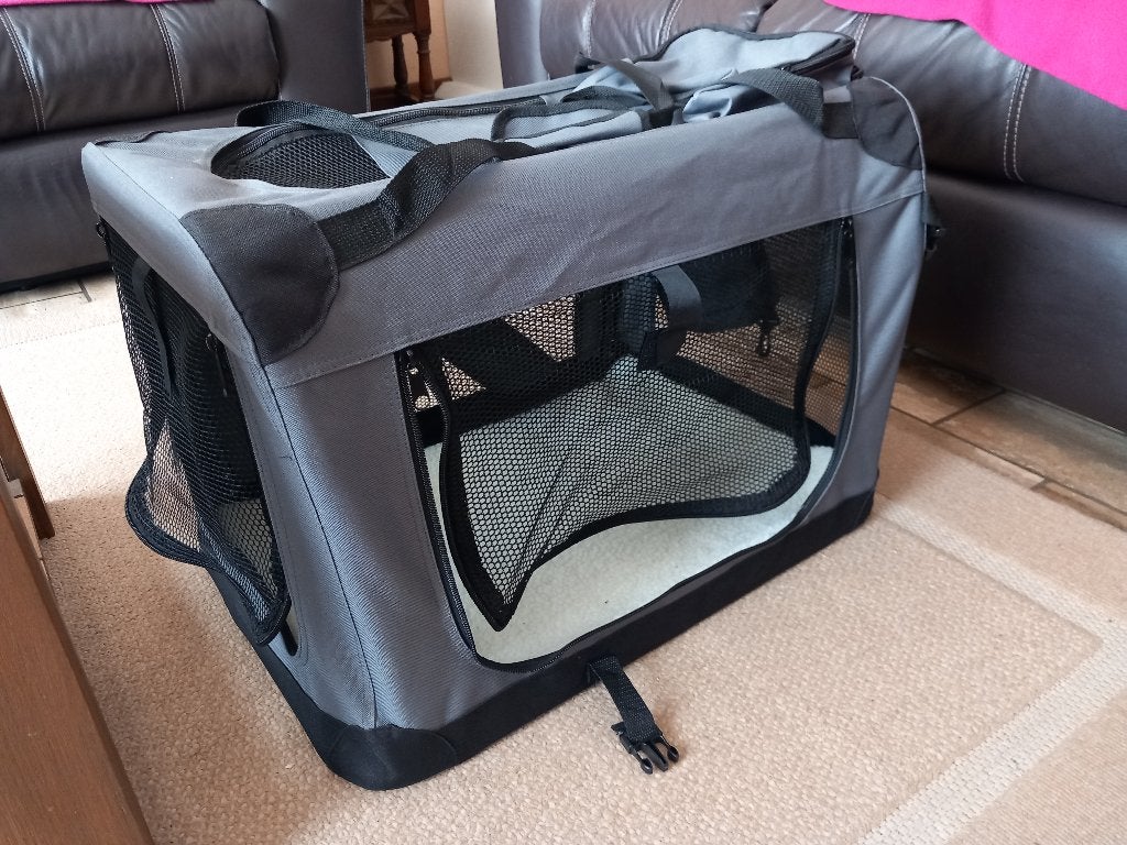 Sac de voyage pour chiens de petite à moyenne taille, Enlèvement, Comme neuf