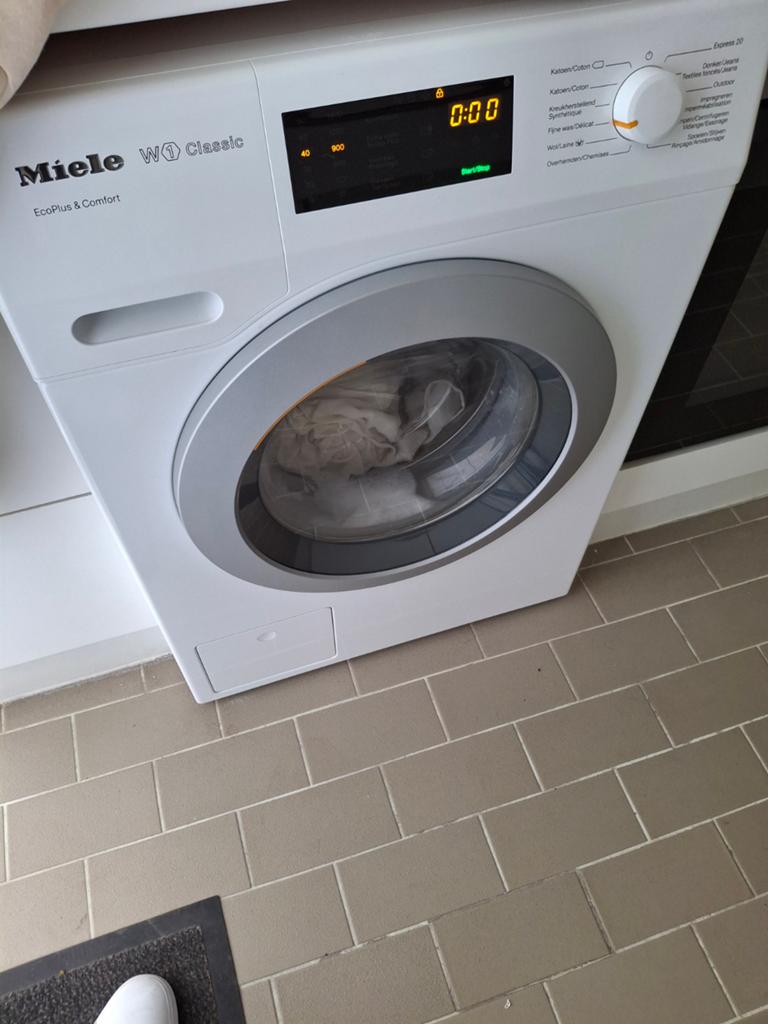 Miele wasmachiene, Ophalen