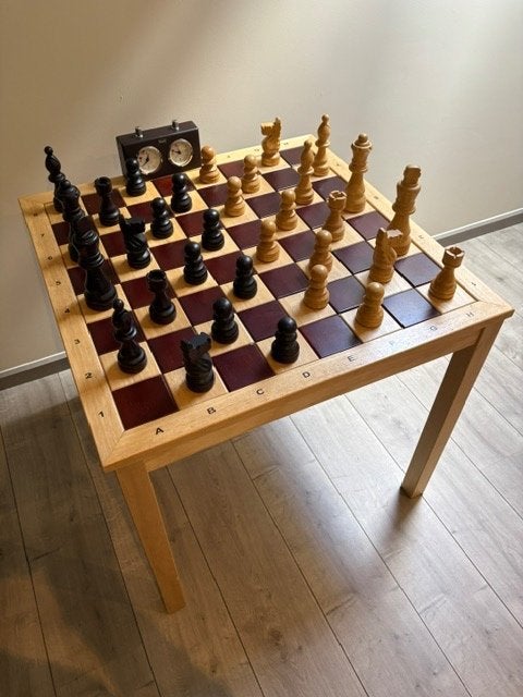 Schaaktafel, Hobby & Loisirs créatifs, Jeux de société | Autre, 1 ou 2 joueurs, Enlèvement, Comme neuf