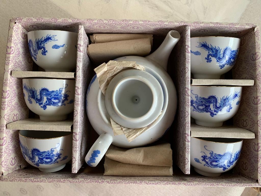 Chinees thee set, Antiek en Kunst, Antiek | Servies compleet, Ophalen