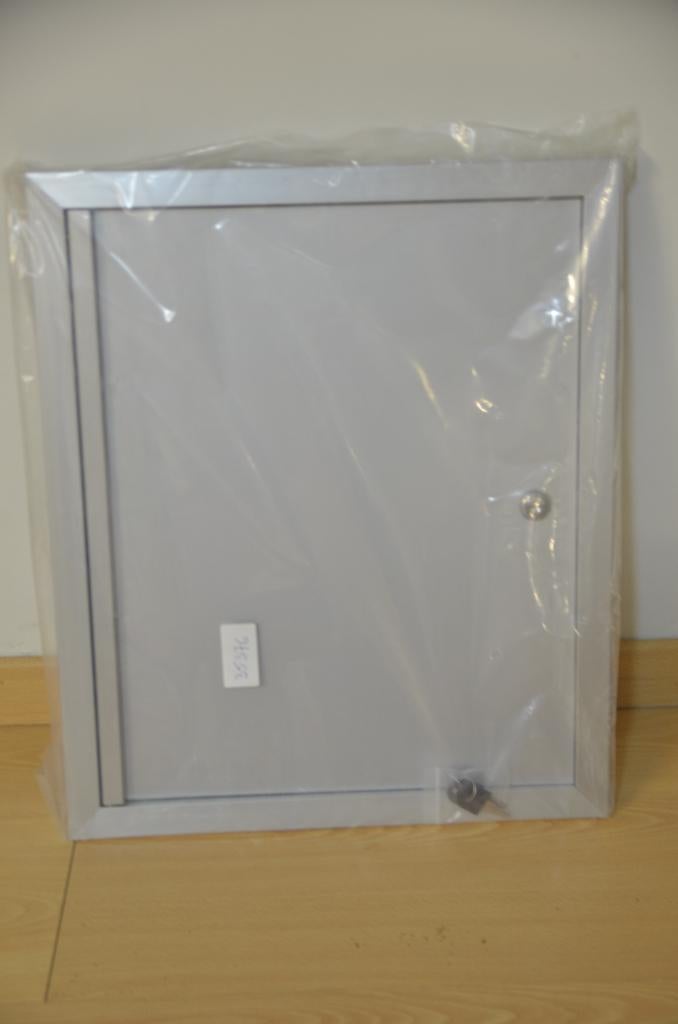 VASP aluminium brievenbusdeur 50x42x3 nieuw, Ophalen, Minder dan 80 cm, Overige typen, Minder dan 200 cm