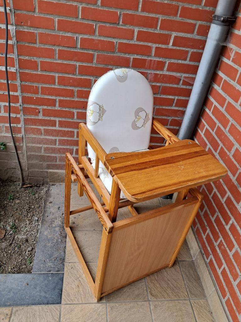 Baby stoel, Tuin en Terras, Ophalen, Hout