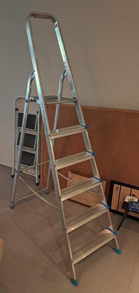 Aluminium ladder, Ophalen, Gebruikt, Ladder