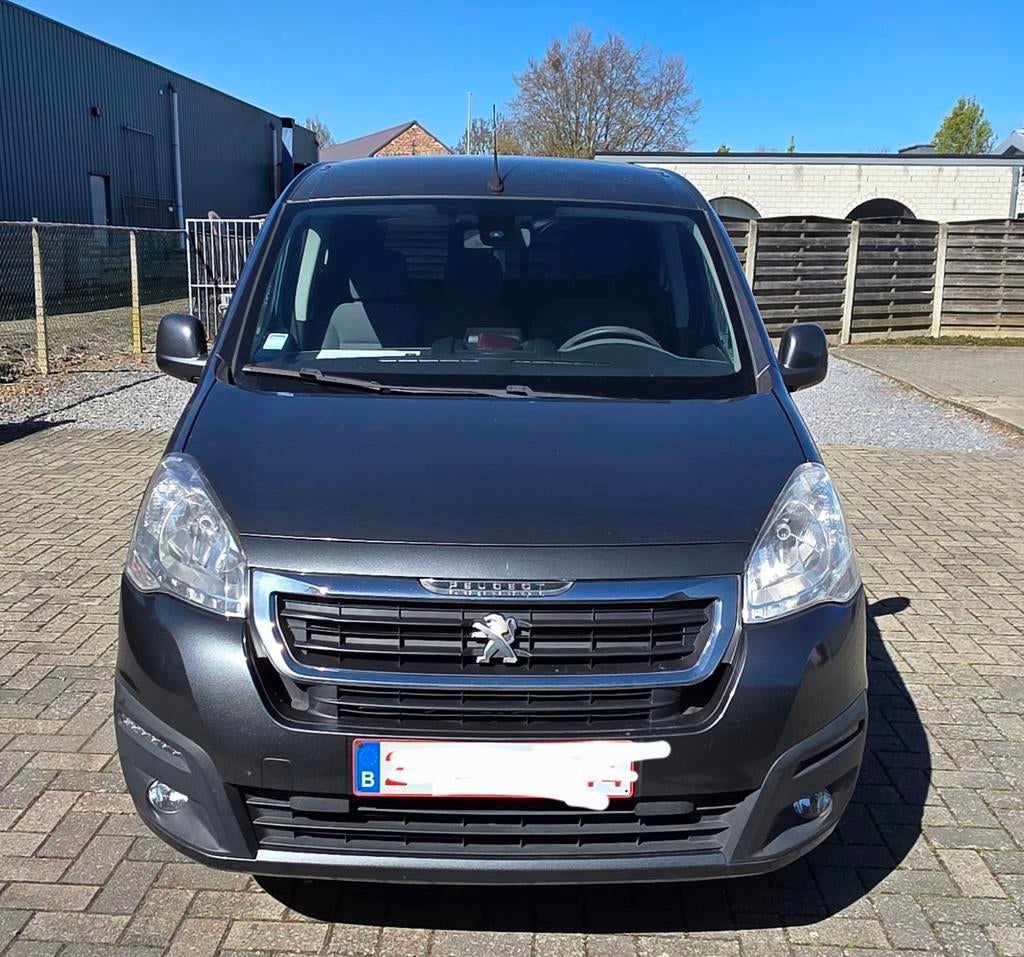 Peugeot Partner Galicia 1.6 HDI lichte vracht, Auto's, Voorwielaandrijving, Stof, Parkeersensor, Grijs