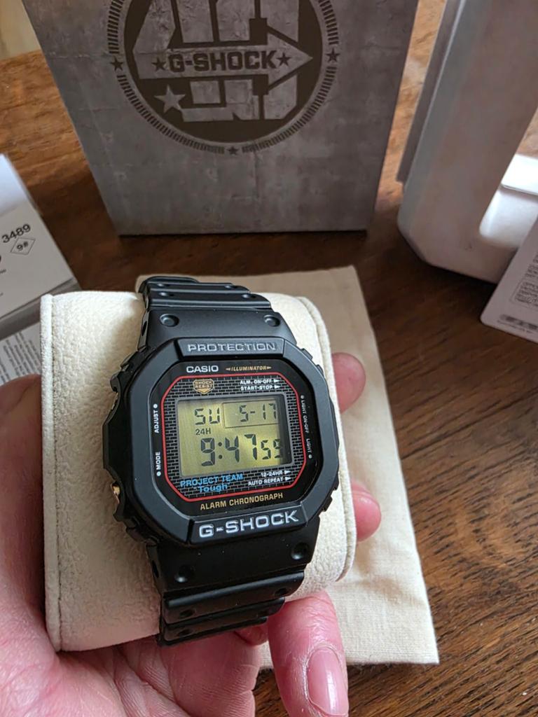 Casio G-SHOCK 40th Anniversary, Handtassen en Accessoires, Horloges | Heren, Casio, Ophalen
