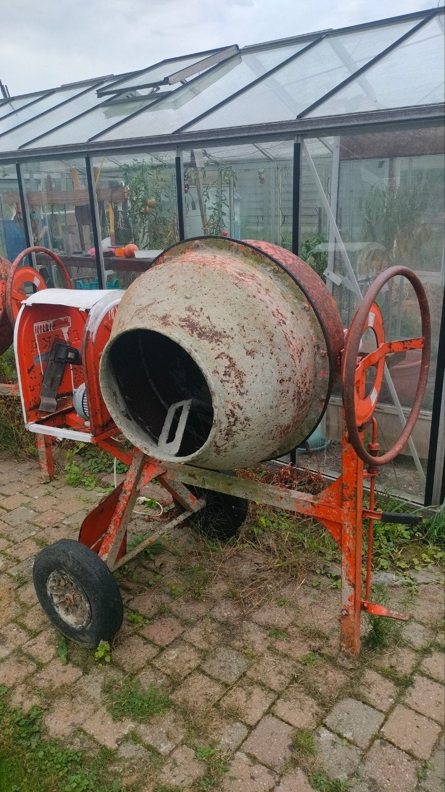 betonmolen, Enlèvement