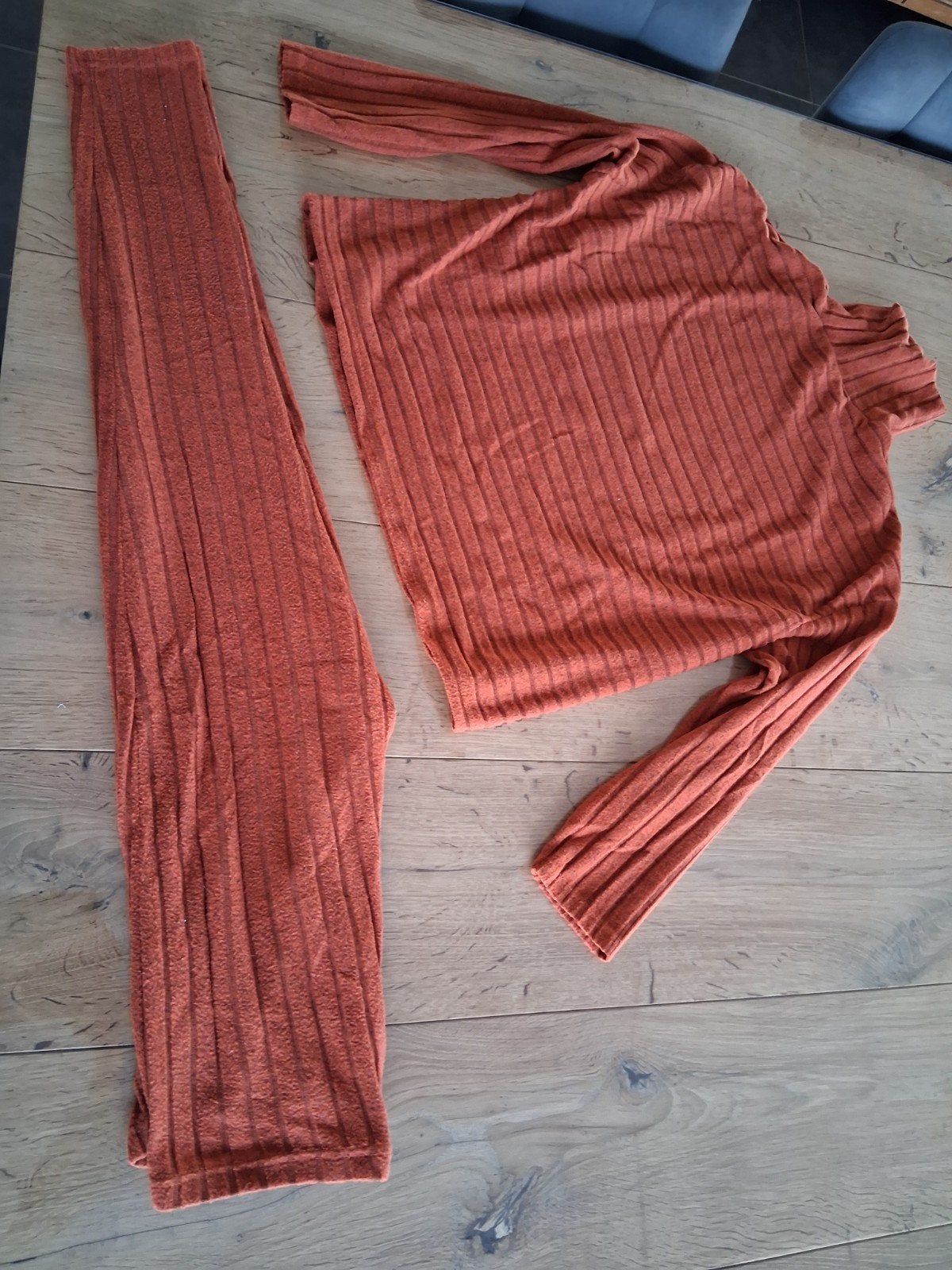 home set, Kleding | Dames, Maat 42/44 (L), Oranje, Ophalen of Verzenden, Zo goed als nieuw
