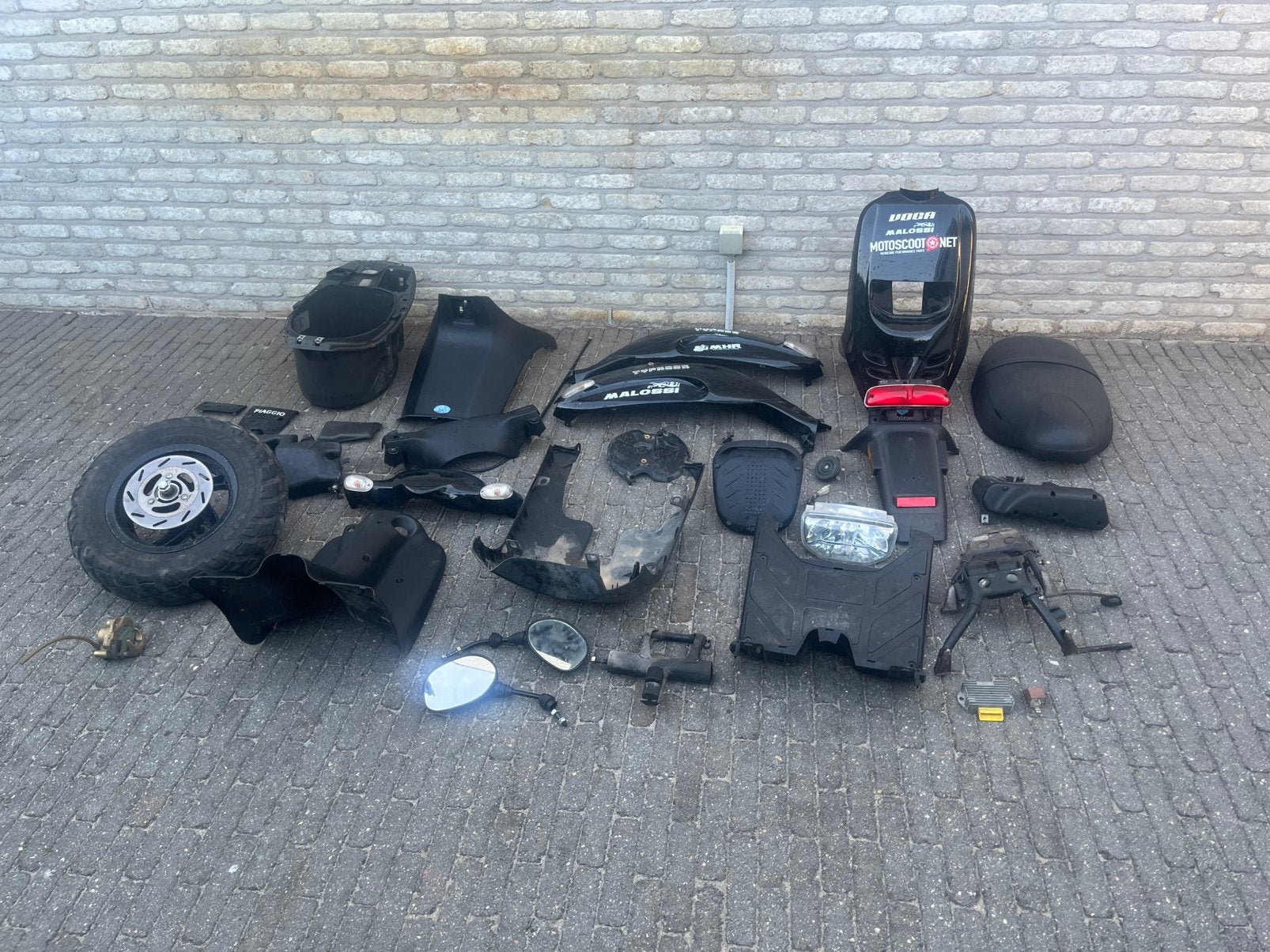 typhoon onderdelen, Fietsen en Brommers, Brommeronderdelen | Scooters, Ophalen of Verzenden, Gebruikt, Piaggio