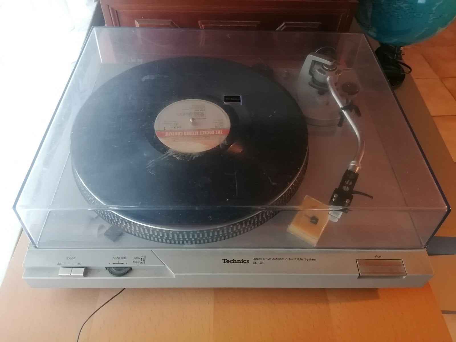 Platenspeler Technics SL-D2, Audio, Tv en Foto, Platenspelers, Gebruikt, Pitch-regelaar, Ophalen of Verzenden, Platenspeler