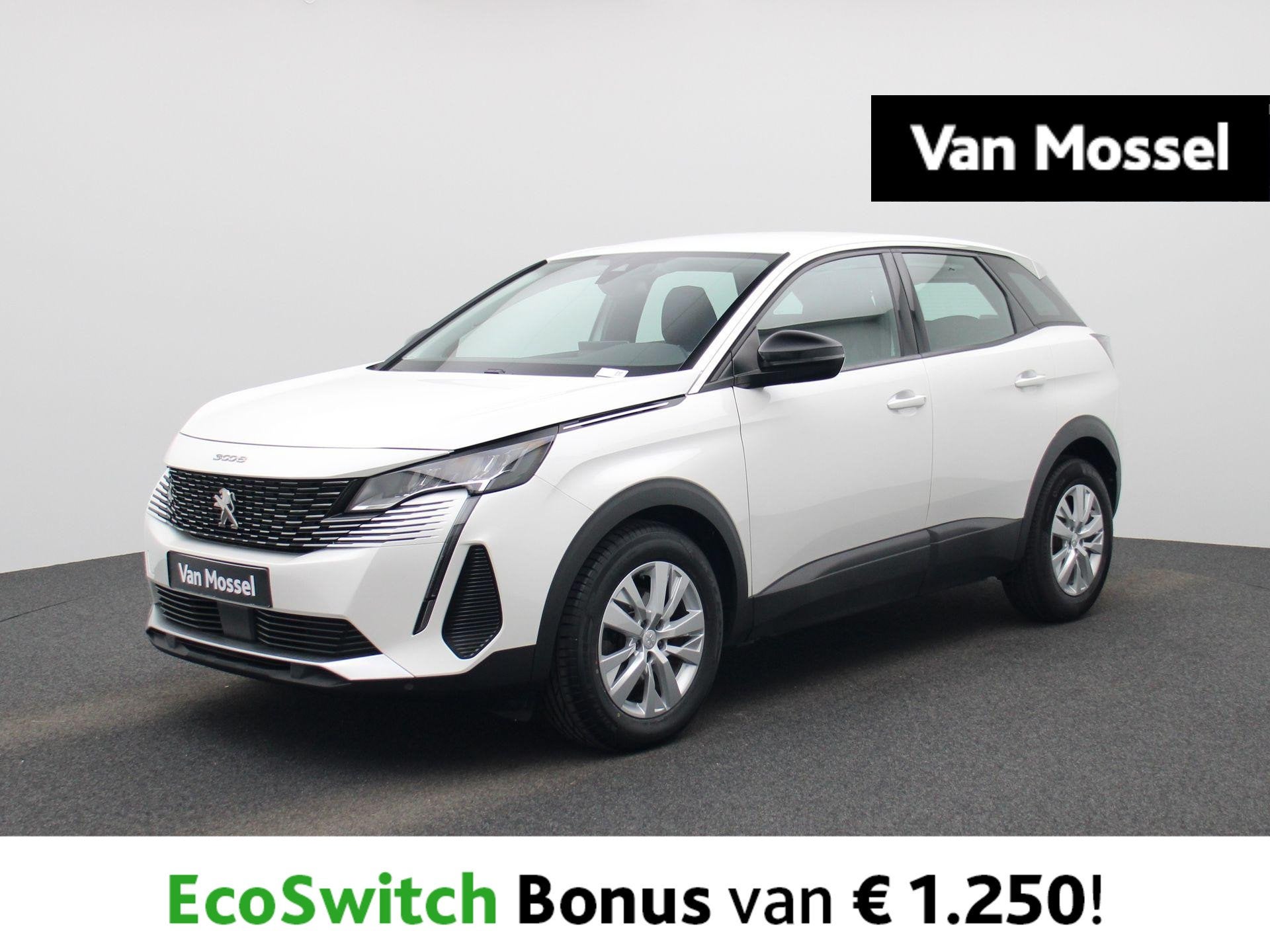 Peugeot 3008 1.5 BlueHDi 96kW S&S Active Pack, Auto's, Voorwielaandrijving, Gebruikt, 4 cilinders, Wit