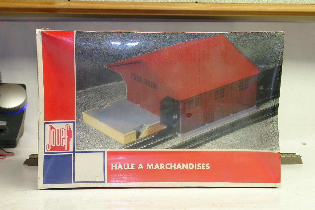 Jouef 1022 SNCF Halle de marchandise HO, Jouef, Gelijkstroom of Wisselstroom, Brug, Tunnel of Gebouw, Ophalen of Verzenden