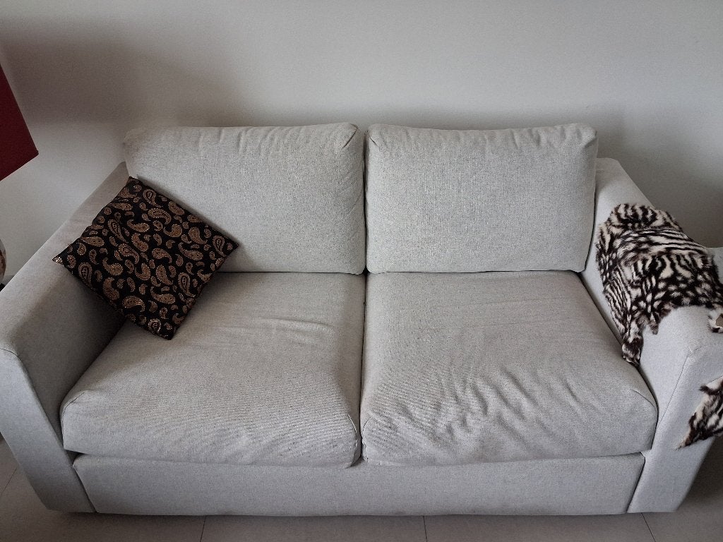 tweezit, Huis en Inrichting, Ophalen, 150 tot 200 cm, Tweepersoons, 75 tot 100 cm