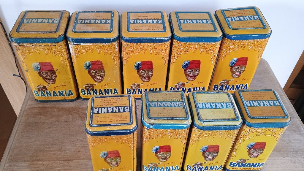 Collection de boites BANANIA de 1949, Enlèvement