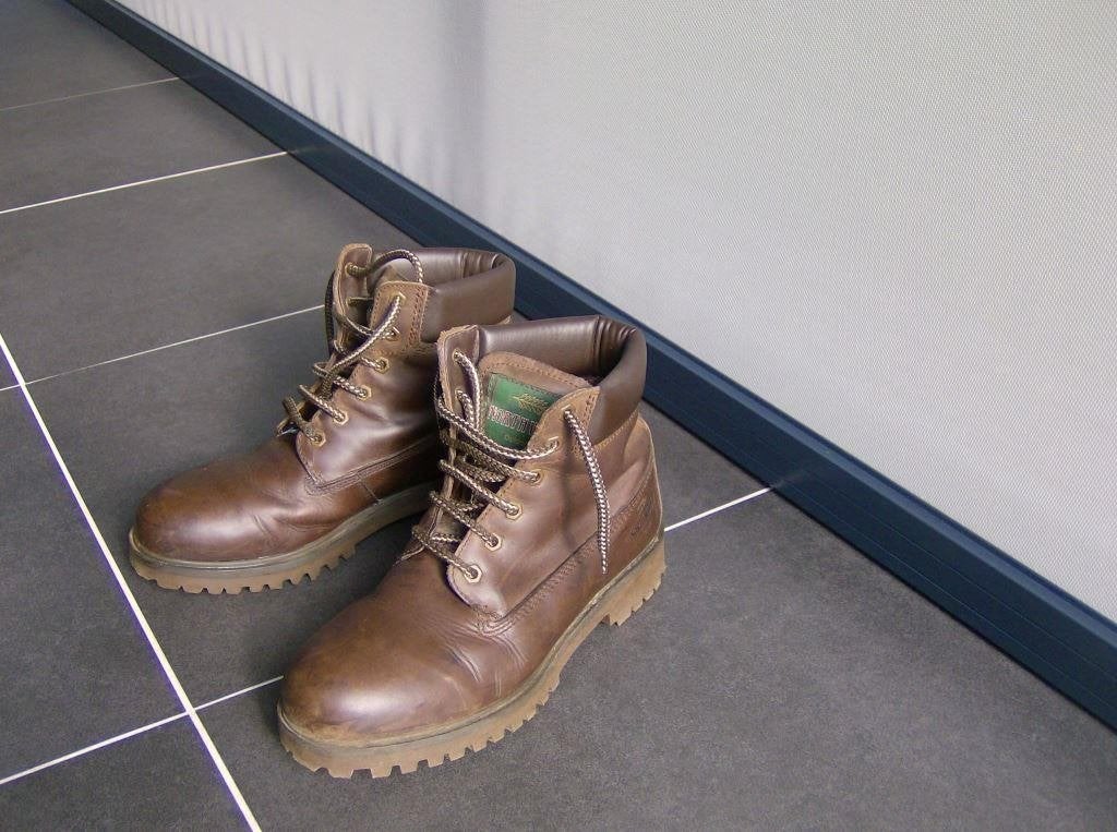 Heren Bottines - Leder - bruin - maat 42 - North Wood, Ophalen of Verzenden, Bruin