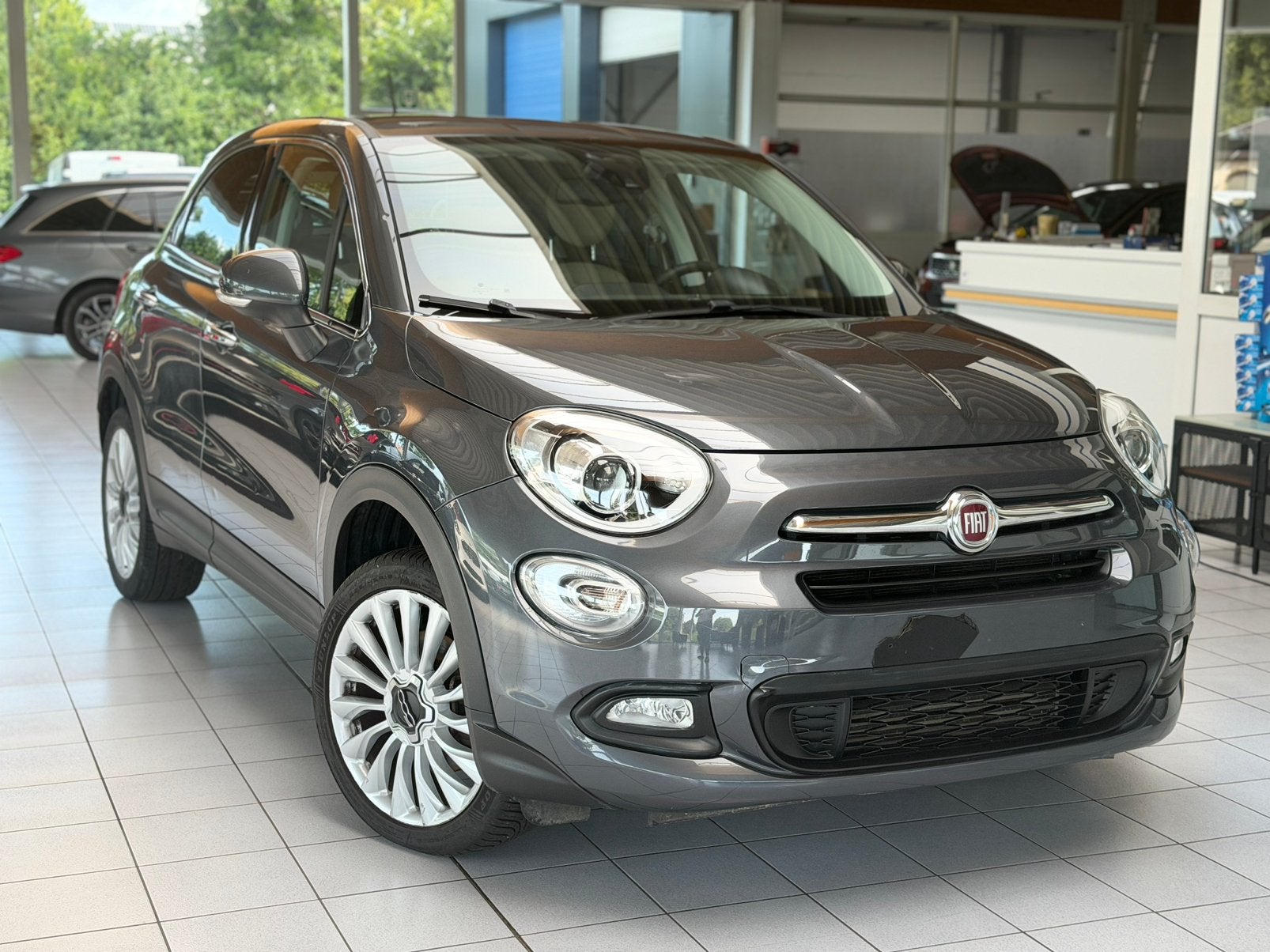 FIAT 500X 1.4 turbo Lounge/ Automat, Autos, Fiat, Argent ou Gris, Achat, Euro 6, Entreprise