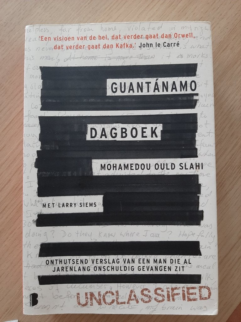 Guantanamo dagboek 'Mohamedou Ould Slahi' met Larry Siems, Ophalen of Verzenden, Gelezen, Politiek