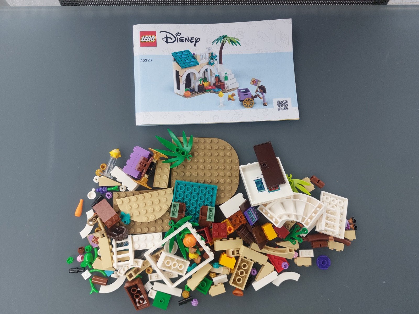 Lego Disney Asha in de stad Rosas (43223), Lego, Nieuw, Inclusief instructies, Ophalen of Verzenden