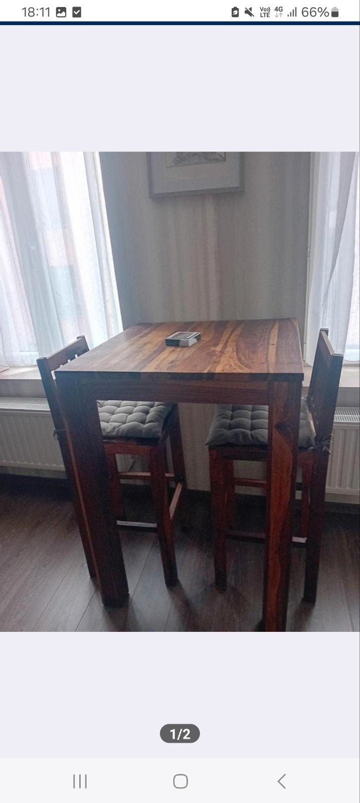 Bartafel teak, Ophalen