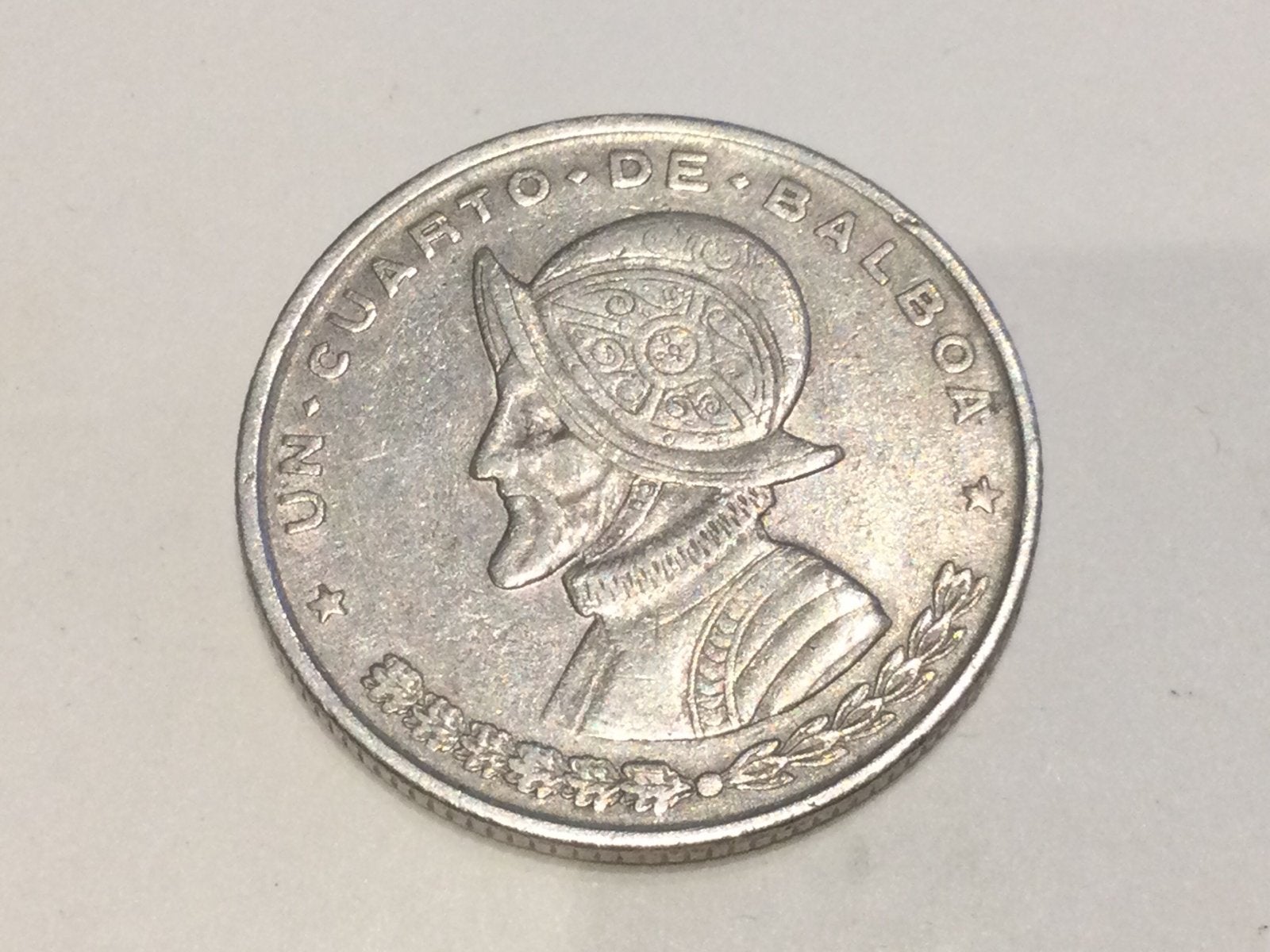 Panama 1/4 Balboa 1961 zilver, Ophalen of Verzenden