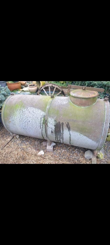 Citerne à eau., Enlèvement