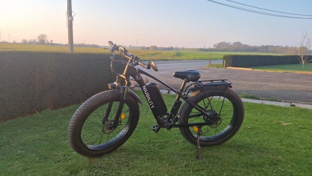 Elektrische fiets met dikke banden,1000 watt, Autres marques, 49 à 53 cm, Comme neuf, Enlèvement